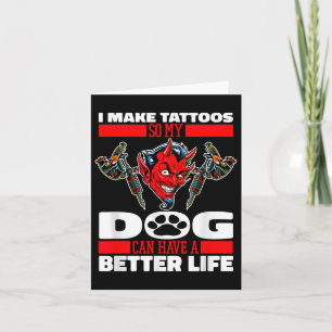Carte Tatouage tatouage de chien tatoué - Artiste de tat