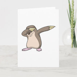 Carte Taupe à la danse hip hop Dab