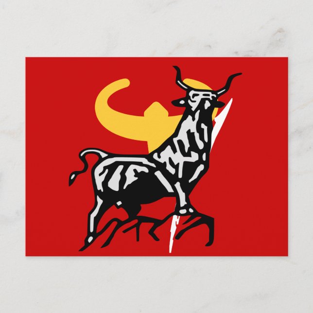 carte taureau postcard (Front)