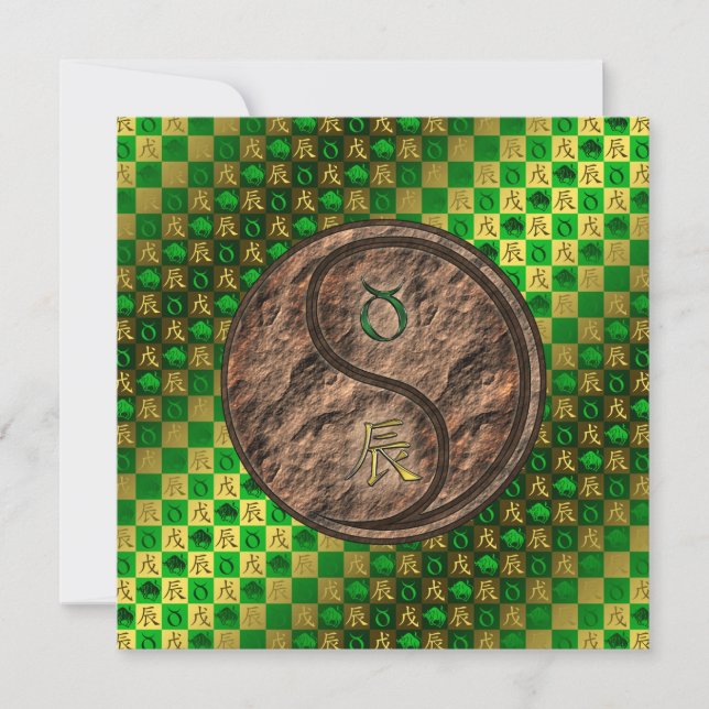 Carte Taurus & Dragon Terre (Devant)