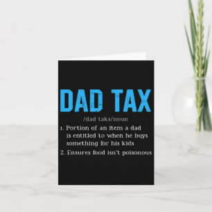 Carte Taxe Papa Drôle Définition Taxe Papa Fête des Père