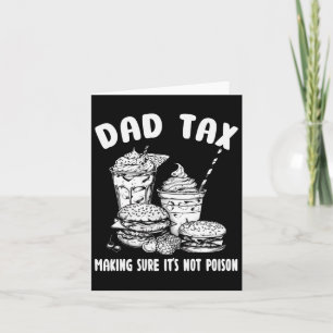 Carte Taxes pour s'assurer que ce n'est pas du poison -