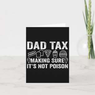 Carte Taxes pour s'assurer que ce n'est pas du poison 6
