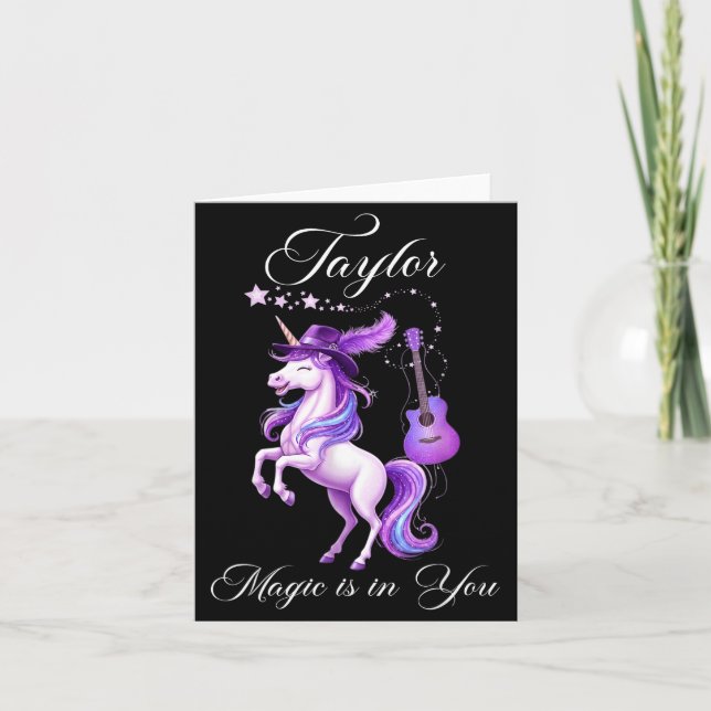 Carte Taylor Gift - Taylor Shirt  (Devant)