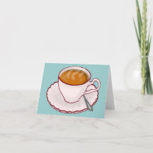 Carte Tea Time Note