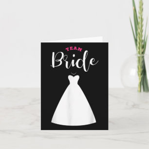 Carte Team Bride Team Groom Bachelor Party Mariage
