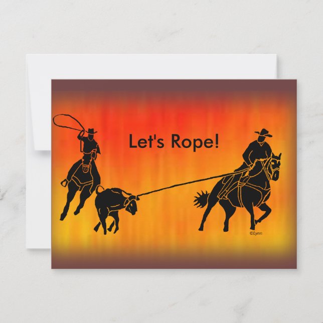 Carte Team Ropers 202 (Devant)