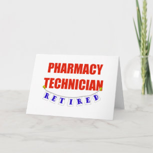CARTE TECHNICIEN DE PHARMACIE RETRAITÉE