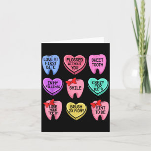 Carte Technicien en hygiène dentaire de la Saint-Valenti