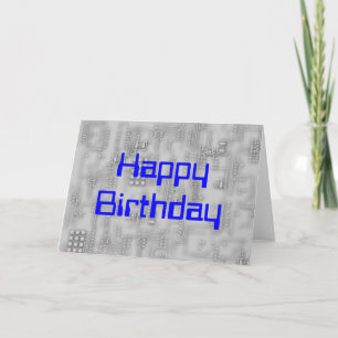 Carte Technicien HappyBirthday