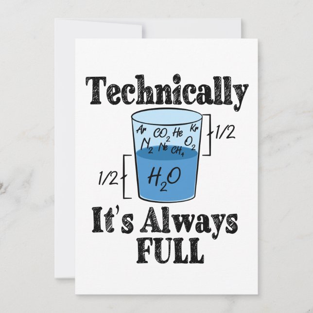 Carte Techniquement, c'est toujours plein de science amu (Devant)