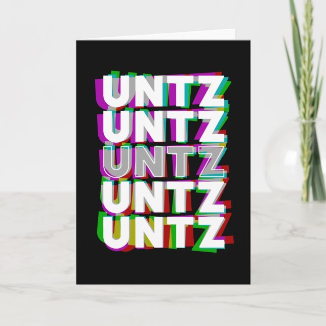 Carte Techno Raver (Devant)