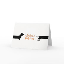 Teckel drôle Halloween