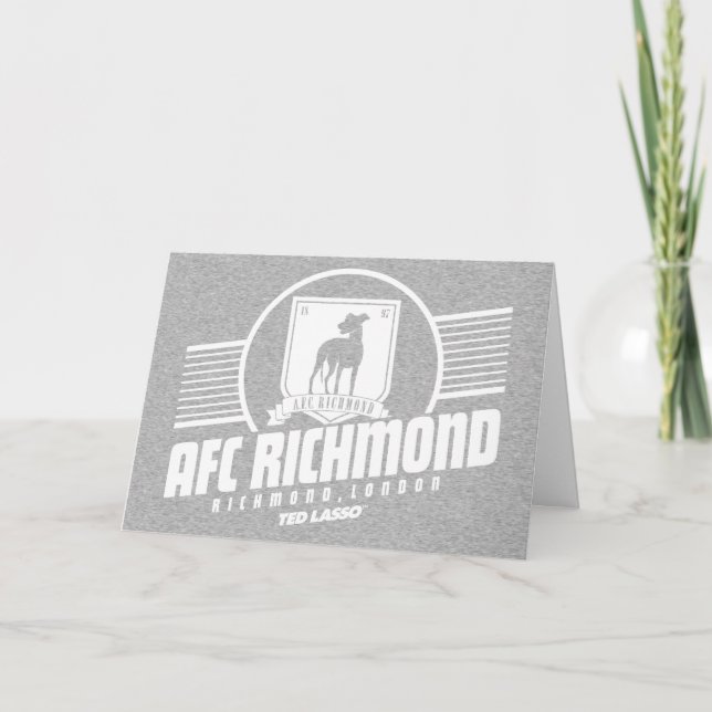 Carte Ted Lasso | AFC Richmond Graphisme de la bande d'a (Devant)