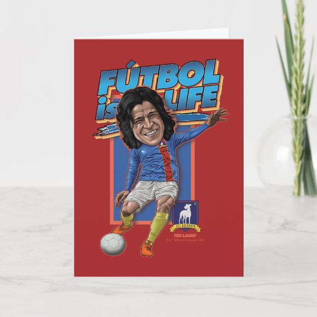 Carte Ted Lasso | Dani Rojas Bobblehad (Devant)