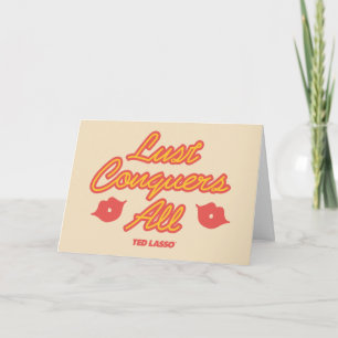 Carte Ted Lasso   La convoitise conquiert tout