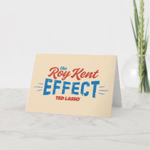 Carte Ted Lasso   Le graphique Vintage de l'effet Roy Ke