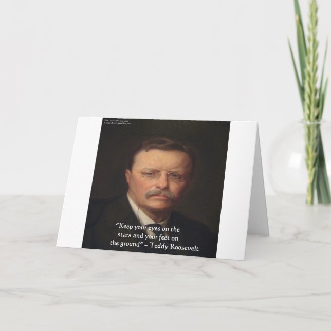 Carte Teddy Roosevelt (Devant)
