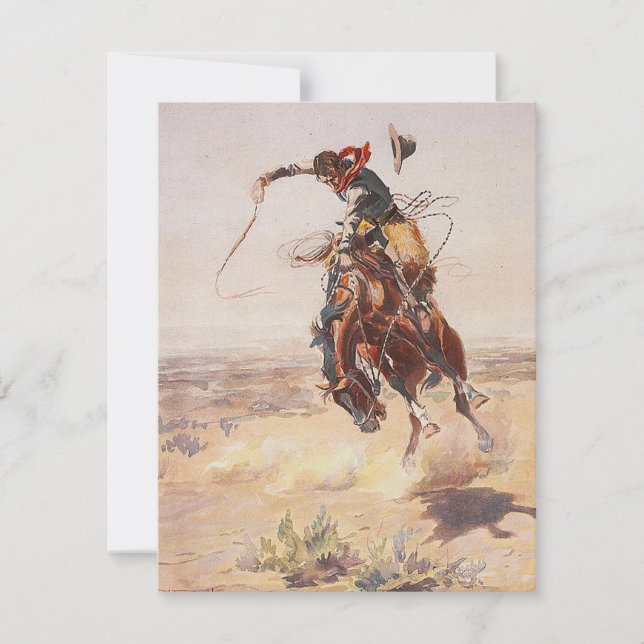 Carte TEE Cowboy Life (Devant)