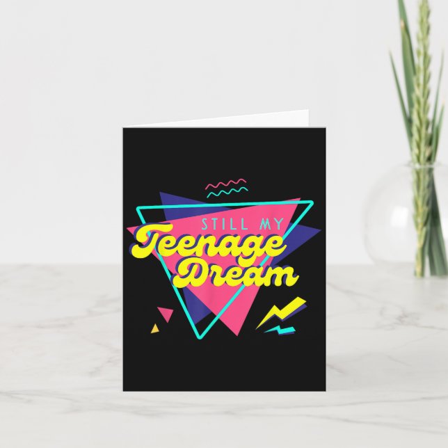Carte Teenage Dream  (Devant)