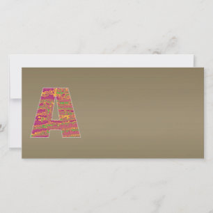 Carte Teinte métallique en cuivre brillant n Art101 Grap