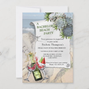 Carte Teintes succulentes de bleus pâles Enterrement de 