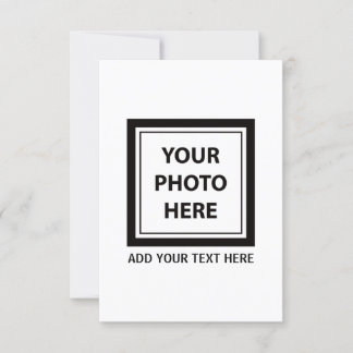 Carte Télécharger une photo et ajouter du texte - Person