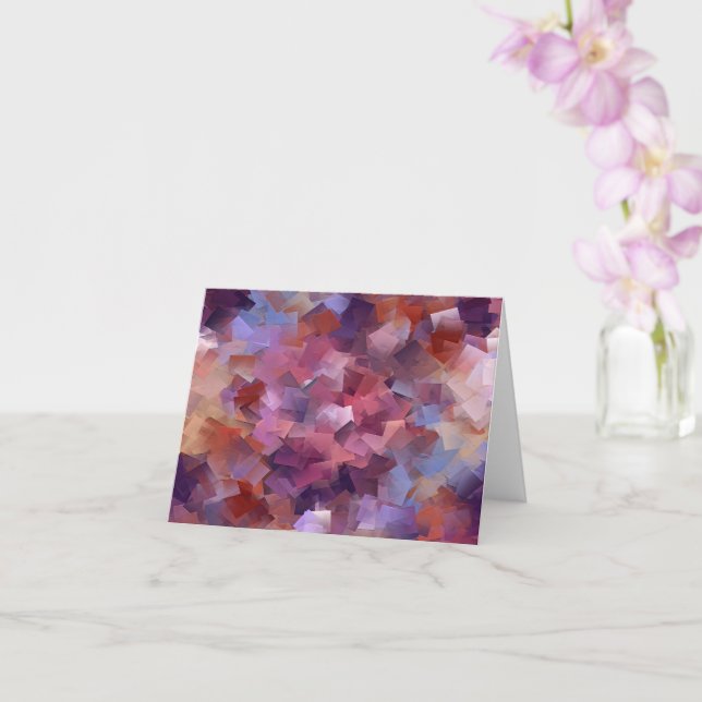 Carte Tempête de printemps...... (Orchidée)