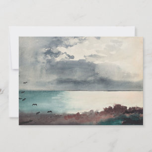 Carte Tempête de rupture, Côte du Maine   Winslow Homer