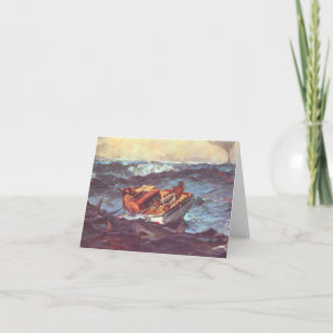 Carte Tempête par Winslow Homer