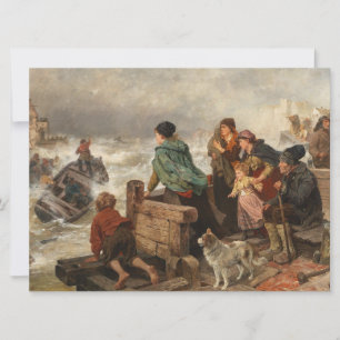 Carte Tempête sur la côte (par Rudolf Jordan)