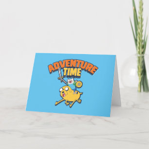 Carte Temps d'aventure   Finn Riding Jake