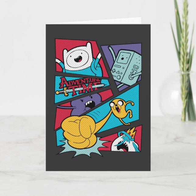 Carte Temps d'aventure | Graphique du panneau d'action (Devant)