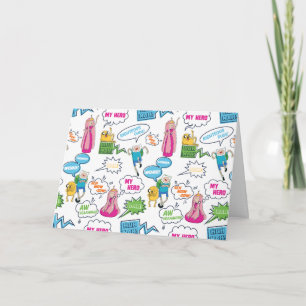 Carte Temps d'aventure   Motif d'appel de caractères