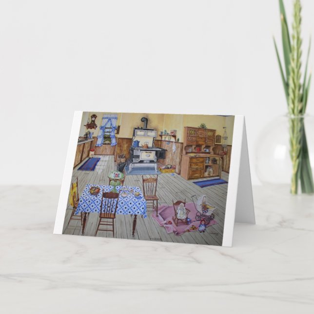 Carte Temps de jeu sur la cuisine de grand-mère (Devant)