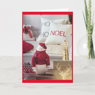 CARTE ****TEMPS POUR LA FAMILLE ET LES AMIS NOËL SOUHAIT