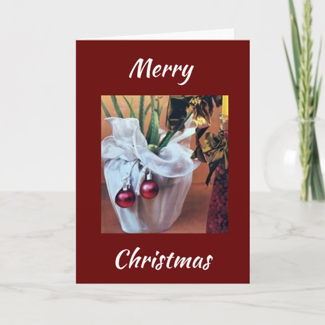 CARTE *TEMPS SPÉCIAUX - AMIS SPÉCIAUX* MERRY NOËL (Devant)