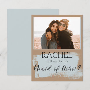 Carte Tendance serez-vous ma femme d'honneur photo