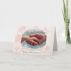 Carte Tenir D'Autres, Se Maintenir - Pink Ribbon aidant
