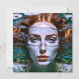 Carte "Tenir mon souffle" - Les femmes dans l'eau
