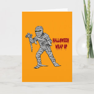 Carte Terminer la boucle d'Halloween de maman