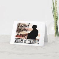 Terre de libres grâce aux braves