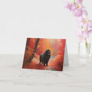 Carte Terre-Neuve en automne Leaves Fall Inspire