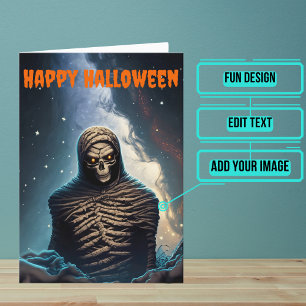 Carte Terrifiant Halloween maman