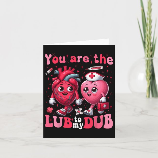 Carte T'es Le Lube Pour Mon Infirmière De Cvicu Dub Vale (Devant)