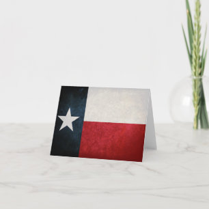 Carte Texas Flag ; Texan ;