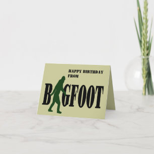 Carte Texte et graphique squatté vert