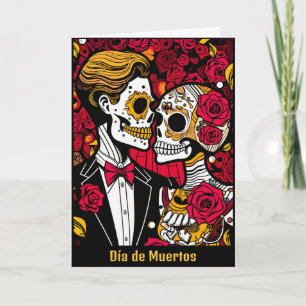 Carte Texte personnalisé 💀 Pop Día de Muertos