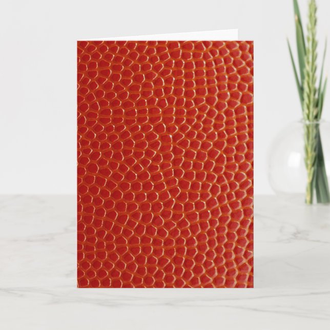 Carte Texture de gros plan du basket-ball (Devant)