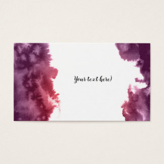 Carte texturée aquarelle.